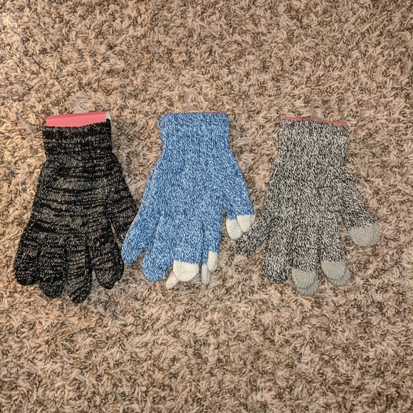 Women's Stretch Gloves (3prs) - Picture 1 of 4